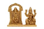 Lord Superfine Tirupati with Goddess Laxmi – Detailed Carving – 3.75 Inch - Image 6