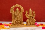 Lord Superfine Tirupati with Goddess Laxmi – Detailed Carving – 3.75 Inch - Image 8