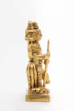 Standing Brass Dattatreya Idol – the Divine Unity – 4.5 Inch - Image 4
