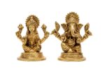 Brass Superfine Ganesh Laxmi Idol – 3.5 Inch - Image 6