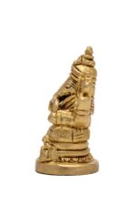Brass Ganesh Idol – Vighnaharta – 2’8″ Inch - Image 3