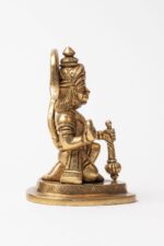 Handcrafted Sitting Hanuman Brass Idol – Symbol of Devotion, Strength & Serenity - Image 7