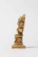 Handcrafted Sitting Hanuman Brass Idol – Symbol of Devotion, Strength & Serenity - Image 7