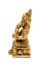Superfine Brass Ganapati Bappa Idol – Vighnaharta – 3’2″ Inch - Image 6