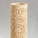 Hand Carved Soap Stone Vase 10 Inchs - Image 2
