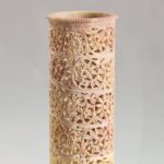 Hand Carved Soap Stone Vase 12 Inchs - Image 2