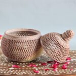 Hand Carved Soapstone Tealight Candle Holder and Lamp - Image 3
