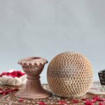 Hand Carved Soapstone Tealight Candle Holder and Lamp with Stand - Image 2