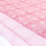 Jaipur Pink Hand Block Print Double Bed King Size Cotton Bed Sheet - Image 4