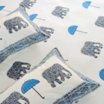 Modern Maharaja Hand Block Print Double Bed King Size Cotton Bed Sheet - Image 13