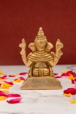 Superfine Brass Ganapati Bappa Idol – Vighnaharta – 3’2″ Inch - Image 3