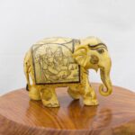 Hand Painted Entertainment Elephant - Image 2