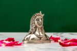 Brass Silver-Coated Superfine Lord Shiva Adiyogi – 2.35 Inches - Image 4