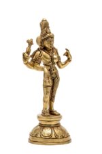 Brass Superfine Ardhanarishvara Idol – 8.5 Inch - Image 5