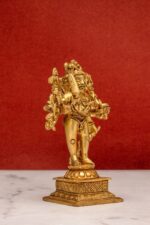 Brass Superfine Bhairo Baba Idol – 5 Inch - Image 3