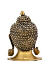 Brass Buddha’s Face – 8.5 Inch - Image 3