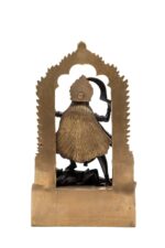 Brass Superfine Kali Maa Idol With Frame – Dual Tone – 11 Inch - Image 5