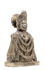 Brass Silver-Coated Superfine Khatu Shyam Idol – 11 Inches - Image 5