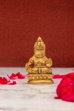 Superfine Brass Kuber – Ashirwaad Mudra – 2.2 Inch - Image 3