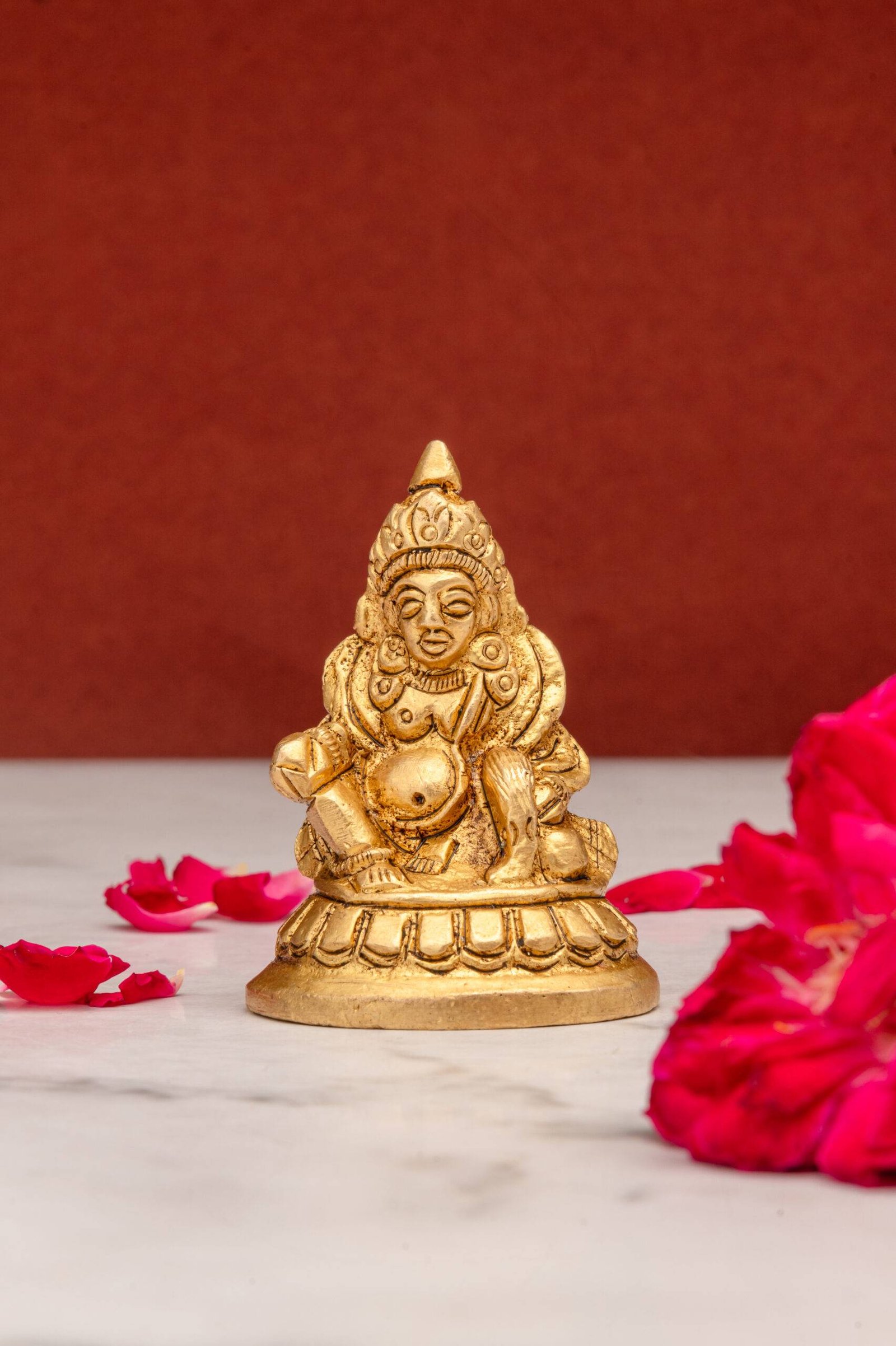 brass-Kuber-176-6-scaled-1.jpg Superfine Brass Kuber Idol – God of Wealth – 2.4 Inch - Image 1