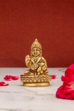 Superfine Brass Kuber – Ashirwaad Mudra – 2.5 Inch