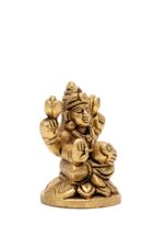 Brass Laxmi Mata Idol – Miniature – 2 Inch - Image 5