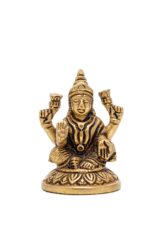 Brass Superfine Laxmi Mata Idol – 2.75 Inch - Image 4