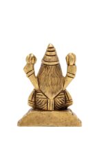 Brass Superfine Laxmi Mata Idol – 2.5 Inch - Image 5