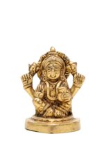 Brass Superfine Laxmi Mata Idol – 2.55 Inches - Image 4