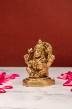 Brass Superfine Laxmi Mata Idol – 2.55 Inches - Image 2