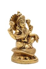 Brass Superfine Laxmi Mata Idol – 4.25 Inch - Image 7
