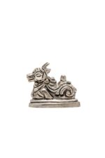Brass Silver-Coated Superfine Nandi Idol – 1.5 Inches - Image 7