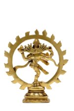 Superfine Brass Nataraj Idol – 6 Inch - Image 2