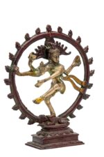 Brass Nataraj Idol – Dual Tone – 8 Inch - Image 7