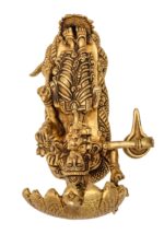 Superfine Brass Padmananam Idol – Detailed Carving – 5 Inch - Image 4