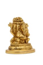 Superfine Brass  Punchmukhi Ganesh Idol – 3.5 Inch - Image 5