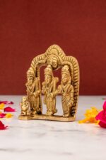 Brass Ram Darbar – Miniature – 3 Inch - Image 7