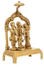 Brass Ram Darbar with Chatri – 9.5 Inch - Image 5