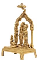 Brass Ram Darbar with Chatri – 9.5 Inch - Image 4