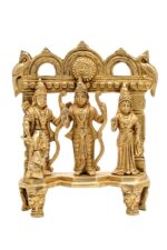 Brass Ram Darbar – 9 Inch - Image 6