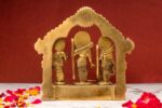 Brass Ram Darbar – Detailed Carving – 7 Inch - Image 7