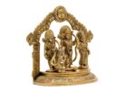 Brass Ram Darbar – Detailed Carving – 7 Inch - Image 5