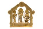 Brass Ram Darbar – Detailed Carving – 7 Inch - Image 3