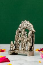 Brass Silver-Coated Superfine Ram Darbar – 3.15 Inches - Image 2