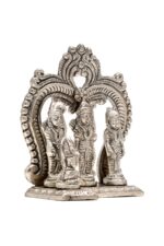 Brass Silver-Coated Superfine Ram Darbar – 4.75 Inches - Image 5