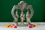 Brass Silver-Coated Superfine Ram Darbar – 6.70 Inches - Image 3