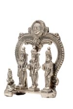 Brass Silver-Coated Superfine Ram Darbar – 6.70 Inches - Image 7