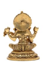 Brass Superfine Saraswati Idol – Detailed Carving – 7.5 Inch - Image 5