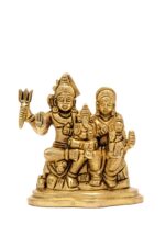 Superfine Brass Shiv Parivar Idol – 4 Inch - Image 3