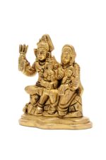 Superfine Brass Shiv Parivar Idol – 4 Inch - Image 9